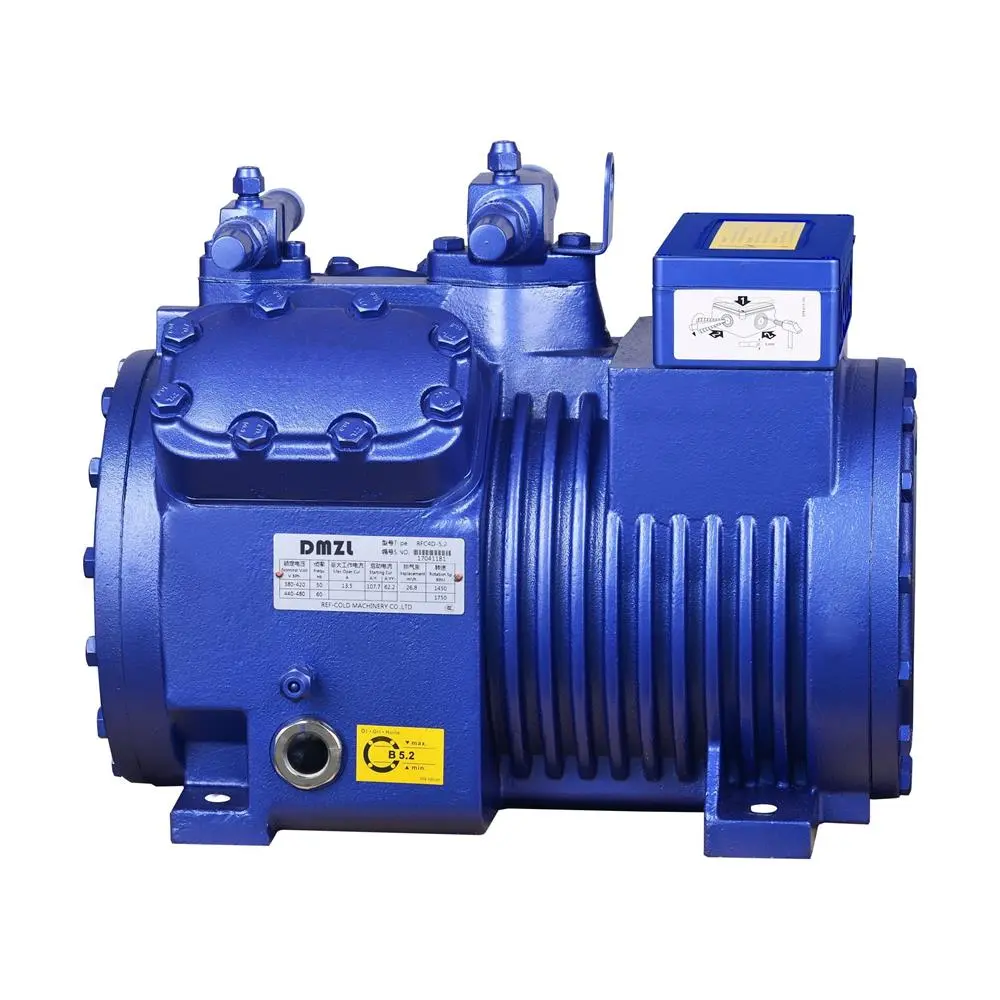 Small 4-Cyl RFC Cast Iron Compressor Petit compresseur en fonte RFC 4 cylindres