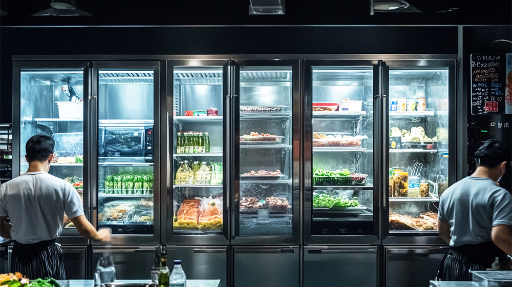 Solution d’entreposage frigorifique avec compresseur à vis