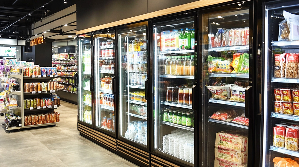 Compresseur à vis économe en énergie pour la réfrigération