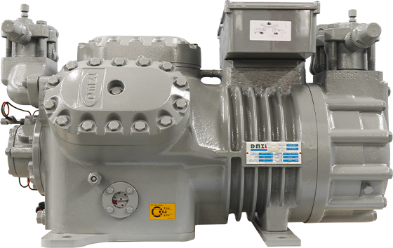 Compresseur à piston semi-hermétique DMZL 6 cylindres 20-50HP​