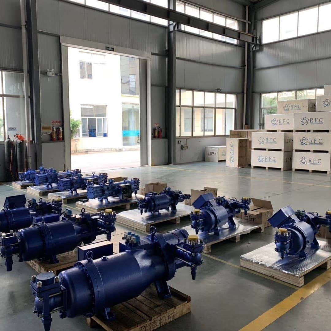 Semi-hermetic Screw Double-Stage Compressor Compresseur semi-hermétique à vis à deux étages