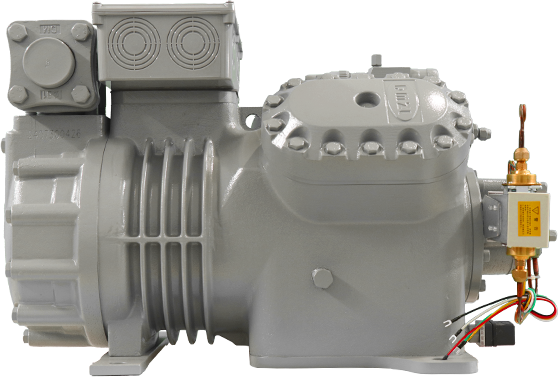 Compresseur à piston semi-hermétique DMZL 4 cylindres 15-30HP​