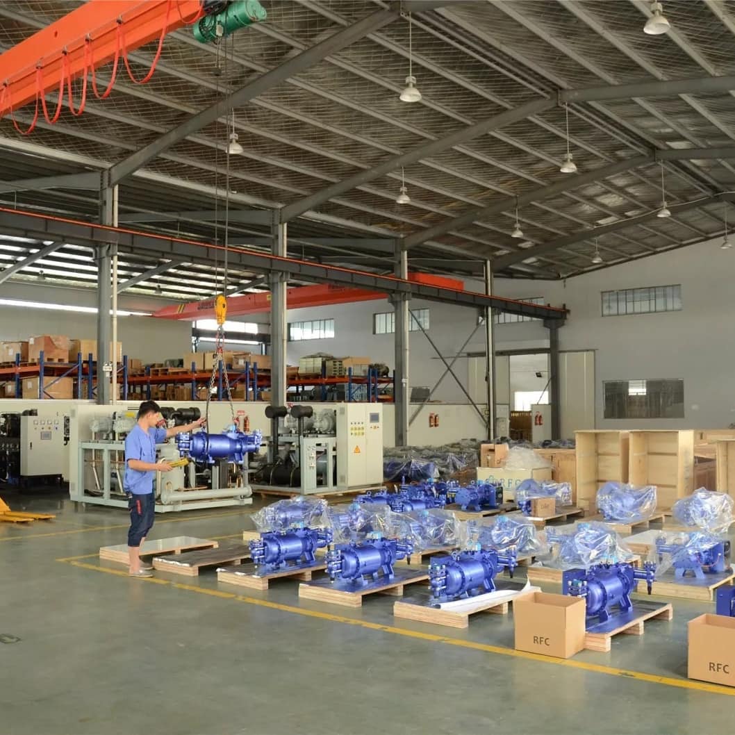 Semi-hermetic Screw Double-Stage Compressor Compresseur semi-hermétique à vis à deux étages